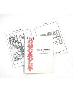 Full Size Chevy Wiring Harness Diagram Manual, 1969