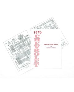 Full Size Chevy Wiring Harness Diagram Manual, 1970