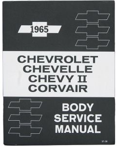 Full Size Chevy Passenger Body Service Manual, 1965