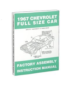Full Size Chevy Factory Assembly Manual, 1967