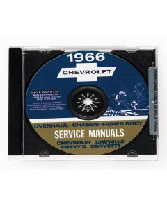 Chevy Service Manuals On CD, 1966-1972
