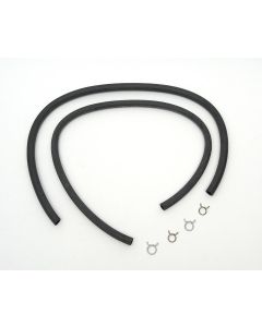 Full Size Chevy Heater Hose Kit, Original Style Ribbed Hose, 1959-1964
