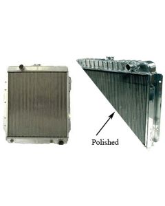 Radiator, Pro Series, Polished Aluminum, 1958