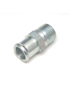 Full Size Chevy Heater Hose Nipple, Intake Manifold, 1958