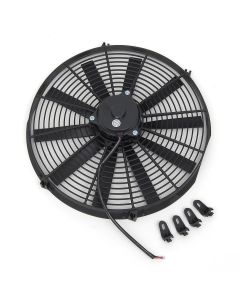 Full Size Chevy Electric Cooling Fan, Reversible, 16", Black, 1958-1972
