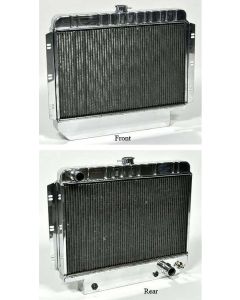 Full Size Chevy Aluminum Radiator, Knockout HP Series, Griffin, 1959-1964