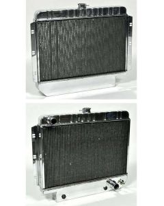 Full Size Chevy Aluminum Radiator, Knockout HP Series, Griffin, 1959-1964