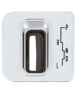 Full Size Chevy Console Shifter Plate, For Cars With Powerglide Automatic Transmissions, Impala Super Sport, 1963