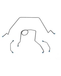 Full Size Chevy Front Brake Line Set, Non-Power, 1959-1961