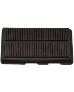 Full Size Chevy Drum Brake Pedal Pad, For Cars With Automatic Transmission, 1965-1970