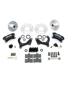 Full Size Chevy Front Disc Brake Kit, At The Wheel, Wilwood, 1958