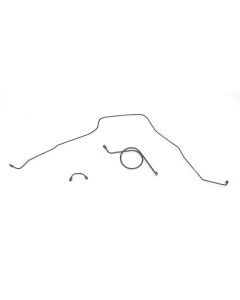 Full Size Chevy Front Brake Line Set, Non-Power, 1965-1966