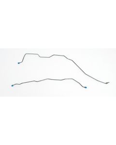 Full Size Chevy Rear End Housing Brake Line Set, 1965-1969