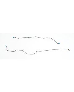Full Size Chevy Rear End Housing Brake Lines, Stainless Steel, 1965-1969