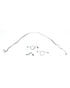 Full Size Chevy Brake Line Set, Power Drum Brakes, Front, 1967-1968