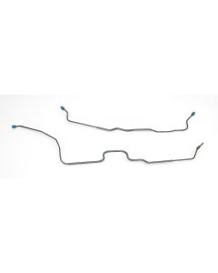 Full Size Chevy Rear End Housing Brake Line Set, With F-41 Suspension, 1967-1969