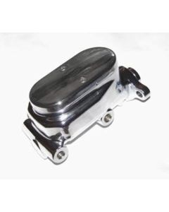 Full Size Chevy Dual Master Cylinder, Chrome, Power Brake, 1958-1972