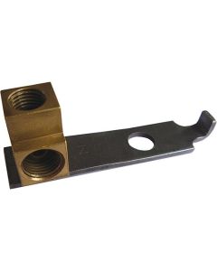 Full Size Chevy Brake Line Brass Junction Block, Left, Front, 1958-1964