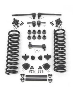 Full Size Chevy Front End Suspension Rebuild Kit, With Heavy-Duty Coil Springs & Polyurethane Bushings, 1958-1960