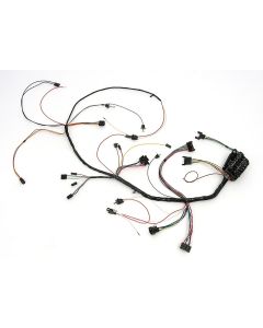 Full Size Chevy Dash Wiring Harness. With Column Shift Automatic Transmission & Warning Lights, 1966