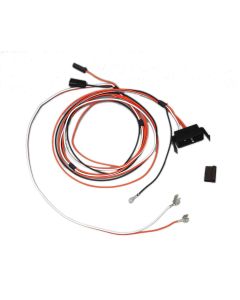 Full Size Chevy Console Wiring Harness, For Cars With Manual Transmission & Factory Warning Lights, 1966