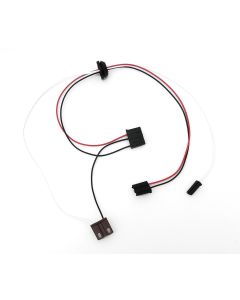 Full Size Chevy Windshield Wiper Motor Wiring Harness, 2-Speed, With Washer, 1963