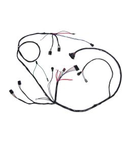 Full Size Chevy Headlight & Alternator Wiring Harness, V8, With Factory Gauges, 1965