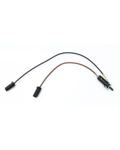 Full Size Chevy Console Door Light Wiring Harness & Switch Assembly, 1964