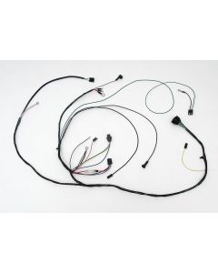 Full Size Chevy Engine Wiring Harness, 6-Cylinder, For CarsWith Warning Lights & Air Conditioning, 1965-1966