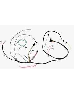 Full Size Chevy Engine Wiring Harness, V8 396ci, For Cars With Warning Lights & Air Conditioning, 1965
