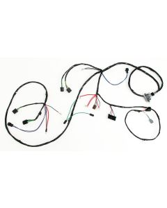 Full Size Chevy Headlight & Alternator Wiring Harness, 6-Cylinder, With Factory Gauges, 1965