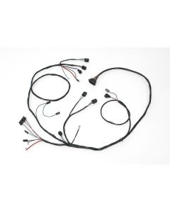 Full Size Chevy Headlight & Alternator Wiring Harness, 6-Cylinder, With Factory Gauges, 1966