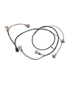 Full Size Chevy Rear Body & Taillight Wiring Harness, Rear Section, Impala Bel Air & Biscayne, 1959