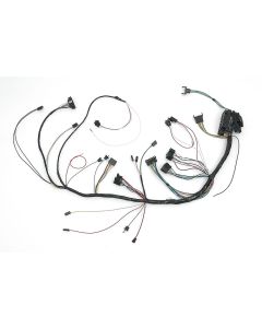 Full Size Chevy Dash Wiring Harness, With Console Shift Manual Transmission & Air Conditioning, 1966