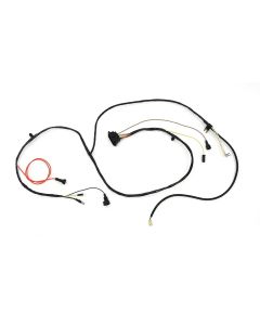 Full Size Chevy Engine Wiring Harness, 6-Cylinder, With Warning Lights, 1967