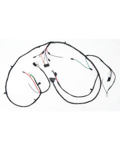 Full Size Chevy Headlight & Alternator Wiring Harness, V8, With Warning, Lights, 1967