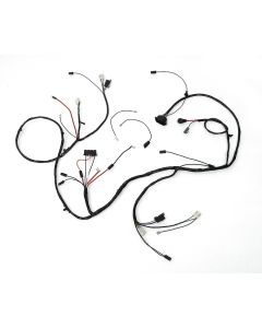 Full Size Chevy Headlight & Alternator Wiring Harness, V8, With Warning Lights & T78 Running Lights, 1967