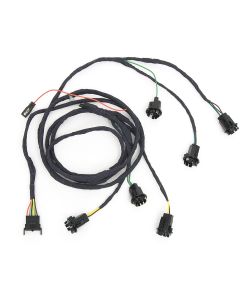 Full Size Chevy Rear Body & Taillight Wiring Harness, Impala Sport Coupe, 1967