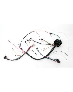 Full Size Chevy Dash Wiring Harness, With Column Shift Automatic Transmission, Factory Gauges & Air Conditioning, 1968
