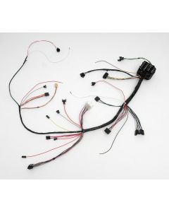 Full Size Chevy Dash Wiring Harness, With Column Shift Automatic Transmission, Warning & Courtesy Lights, 1968