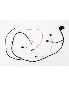 Full Size Chevy Engine & Starter Wiring Harness, 6-Cylinder, With Warning Lights, 1968