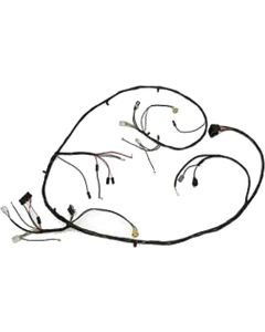 Full Size Chevy Headlight & Alternator Wiring Harness, V8, With Warning Lights, 1968