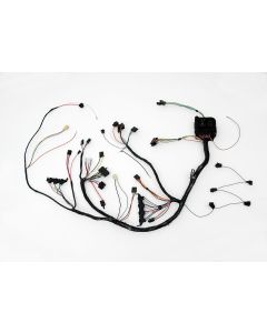 Full Size Chevy Dash Wiring Harness, With Column Shift Automatic Transmission & Clock, 1969