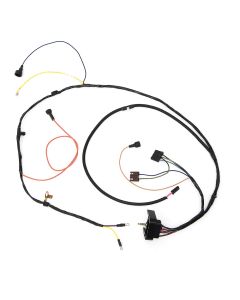 Full Size Chevy Engine Wiring Harness, V8 327ci & 350ci, With Warning Lights, 1969