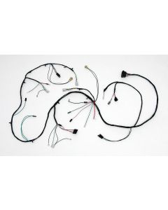 Full Size Chevy Headlight & Alternator Wiring Harness, 6-Cylinder, With Retractable Headlight Covers, 1969