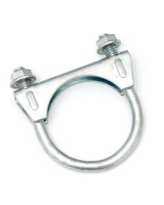 Full Size Chevy Muffler Clamp, 1 7/8", Carbon Steel, 1958-1972