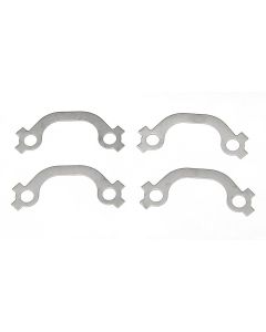 Full Size Chevy Exhaust Manifold Bolt Locks, 348ci & 409ci,Stainless Steel, 1958-1965