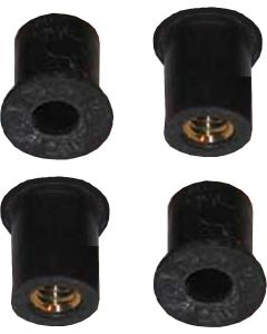 Full Size Chevy Windshield Wiper Motor Nuts, Rubber, 1958