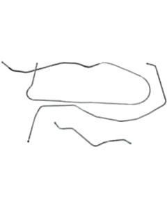 Full Size Chevy Gas Tank To Fuel Pump Lines, 3/8" StainlessSteel, 1958