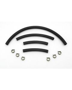 Fuel Line Hose Kit,With Clamps,3/8",58-64